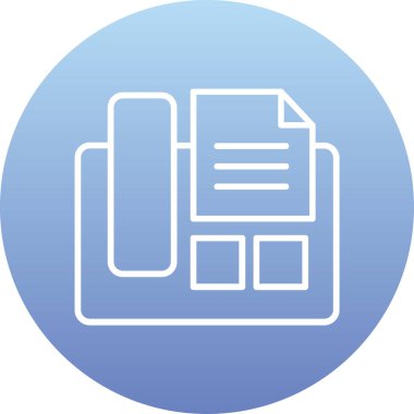 Dosya. Web simgesi basit illüstrasyon
