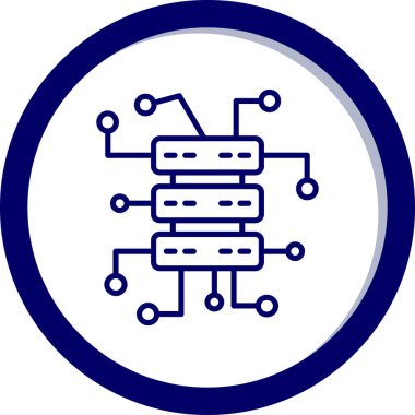 Ağ web simge vektör çizim