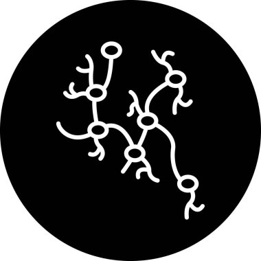 Çizgi film simgesinin vektör çizimi