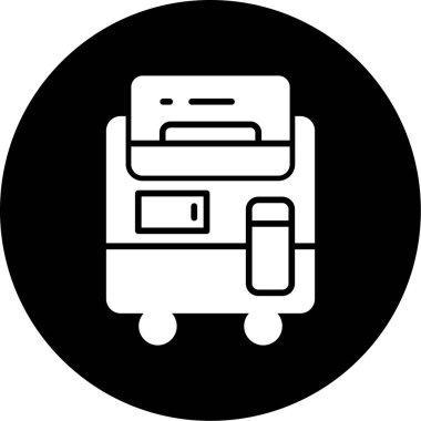 Modern simgenin vektör illüstrasyonu