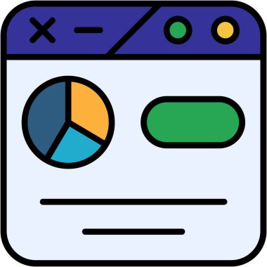 grafik grafik simgesi, vektör çizim