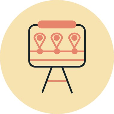 seo modern simgesinin vektör illüstrasyonu