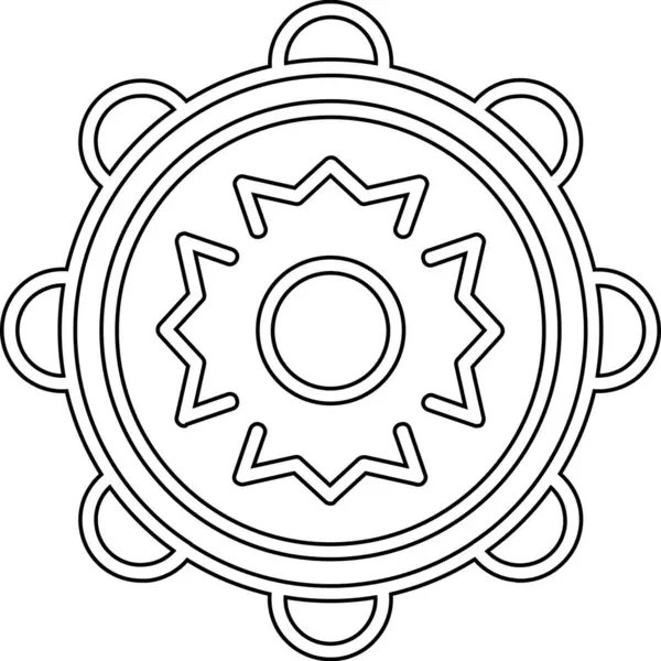 dişli simgesi vektör illüstrasyonu