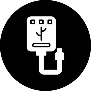 Dolgu simgesi, vektör illüstrasyonu