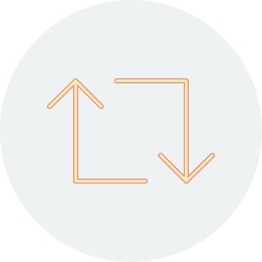 ok simgesi vektör illüstrasyonu