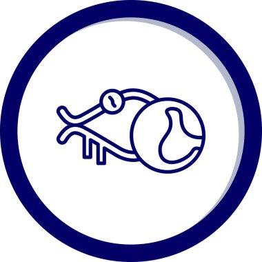 Fare. Web simgesi basit illüstrasyon