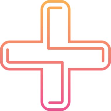 çapraz simge vektör illüstrasyonu