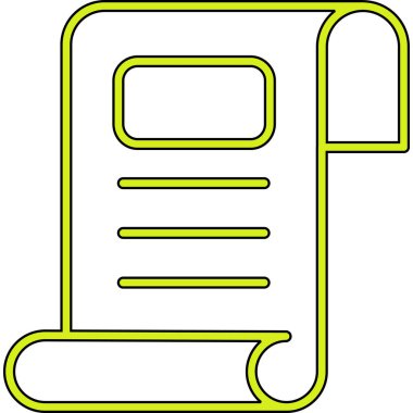 Kitap simgesinin vektör illüstrasyonu