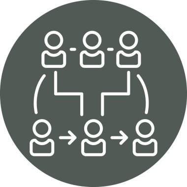 iş simgesi vektörü, takım simgesinin resimleme tasarımı