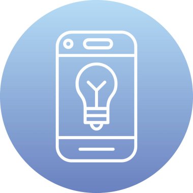 cep telefonu simgesi. resimleme