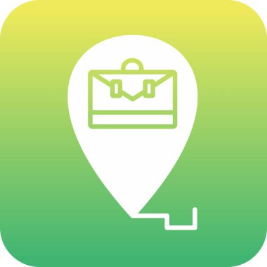 konum haritası simgesi taslak biçimi