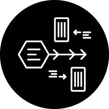 Seo simgesinin vektör illüstrasyonu