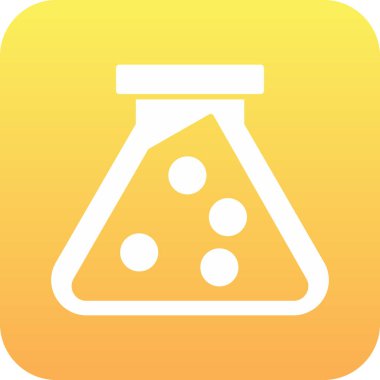 Beyaz arkaplanda izole edilmiş bir yağ simgesinin çizimi