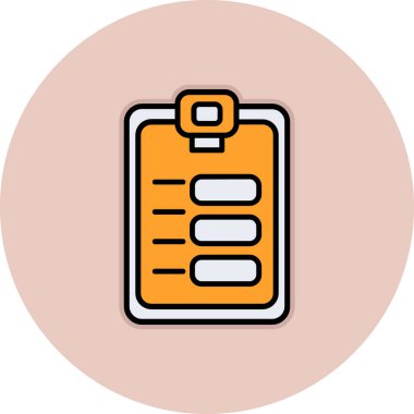 Pano simgesinin vektör illüstrasyonu