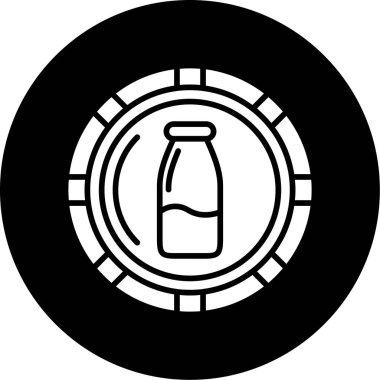 Yemek. Web simgesi basit illüstrasyon