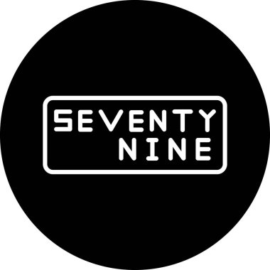 Moda stili izole edilmiş arkaplanda sekiz numaralı simge