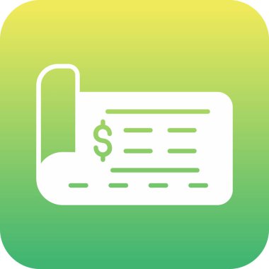 Faturanın vektör illüstrasyonu