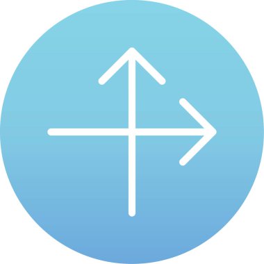 özet dizaynında yön ok vektörü simgesi