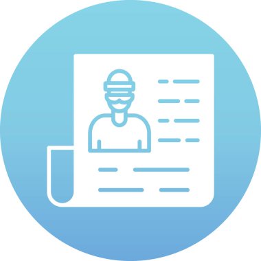 Doktor Vektör Şekil Simgesi Tasarımı