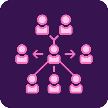 şebeke. Web simgesi basit illüstrasyon