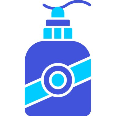 Bir sabun şişesinin vektör çizimi