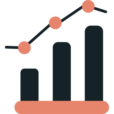 iş büyümesi simgesi vektör illüstrasyonu