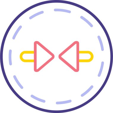 Müzik simgesinin vektör illüstrasyonu