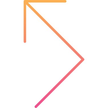 Ok simge vektör işareti