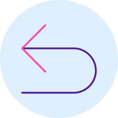 Oklar. Web simgesi basit illüstrasyon