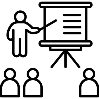 Sunum panosu simgesi, özet biçimi