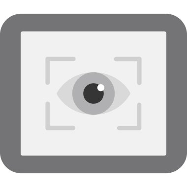 Göz simgesi vektör illüstrasyonu