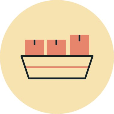 Gıda simgesinin vektör illüstrasyonu