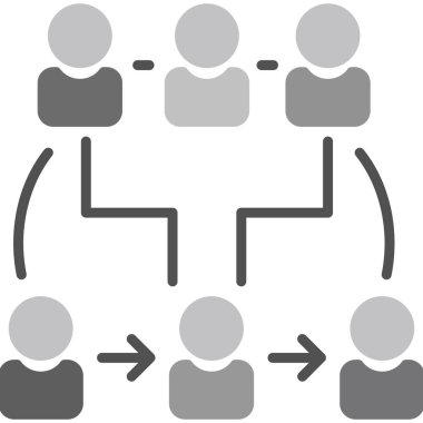 ağ paylaşım vektör çizim