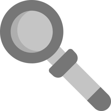 Bir büyüteçin vektör çizimi