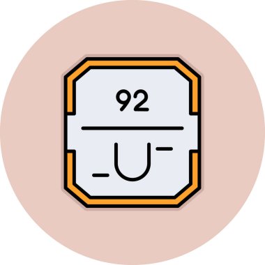 u 2 f simgesinin vektör çizimi