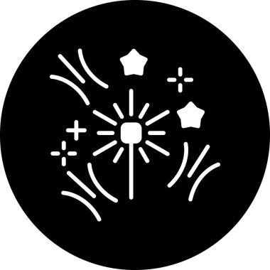 Bir yıldızın vektör illüstrasyonu