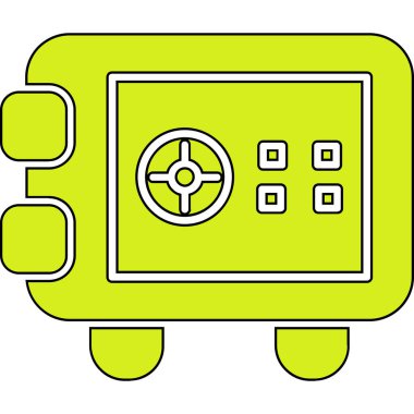 Modern bir kameranın vektör illüstrasyonu