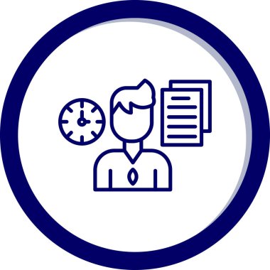 Zaman yönetimi. Web simgesi