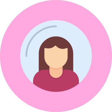 kadın kullanıcı profili simgesi, kullanıcı