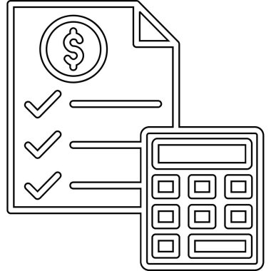 Hesap makinesi para dolar ödeme hattı biçimi