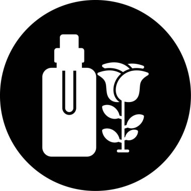 parfüm şişesi vektör simgesi