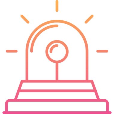 Modern bir simgenin vektör illüstrasyonu