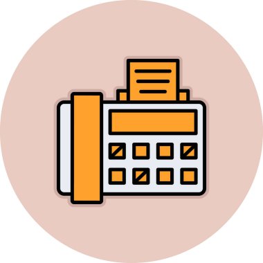 hesap makinesi simgesi vektör illüstrasyonu