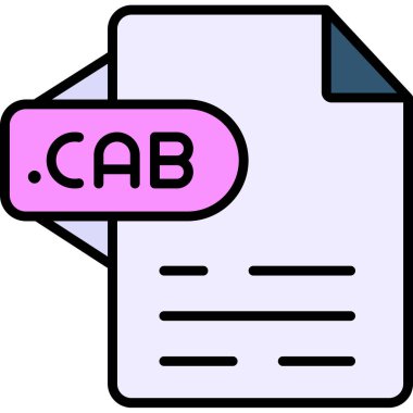 belge dosya simgesi, vektör illüstrasyonu