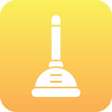 Çanın illüstrasyon vektör simgesi