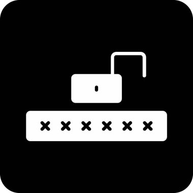 Modern b 'nin vektör illüstrasyonu eksik simgesi