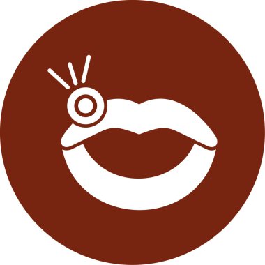 Kalbi olan bir kadının vektör çizimi