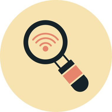 wifi simgesi vektör illüstrasyonu