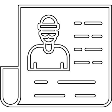 Kontrol listesi vektör illüstrasyon tasarımlı tıbbi maske