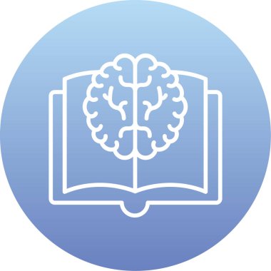 Kitap. Web simgesi basit illüstrasyon